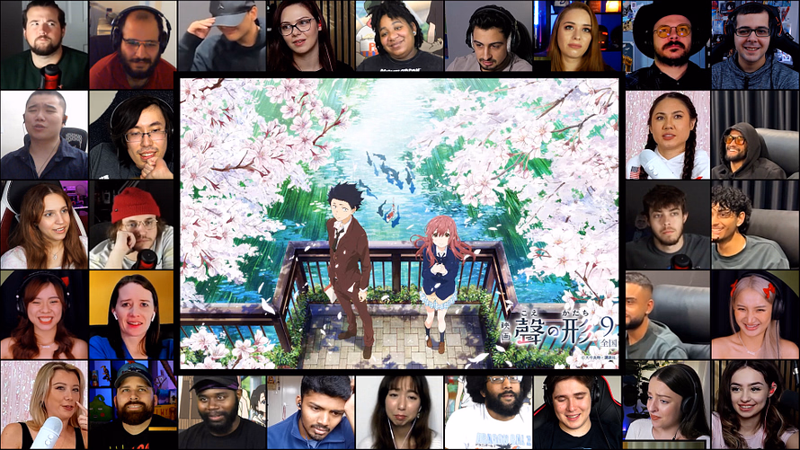 Silent Voice | Reaction Mashup