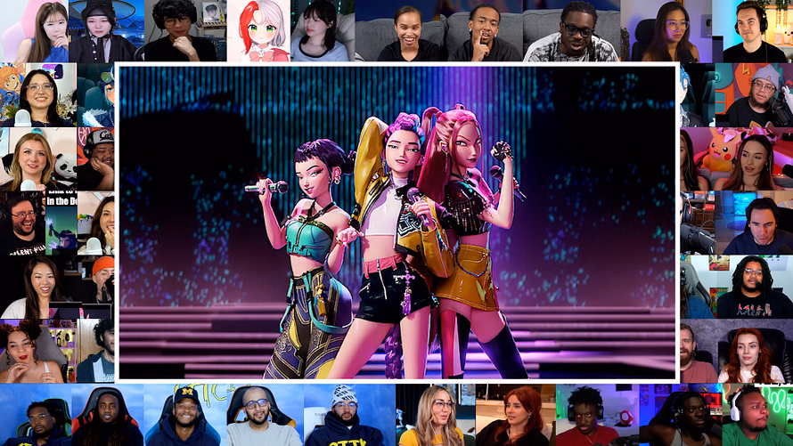 K pop Demon Hunters | Reaction Mashup