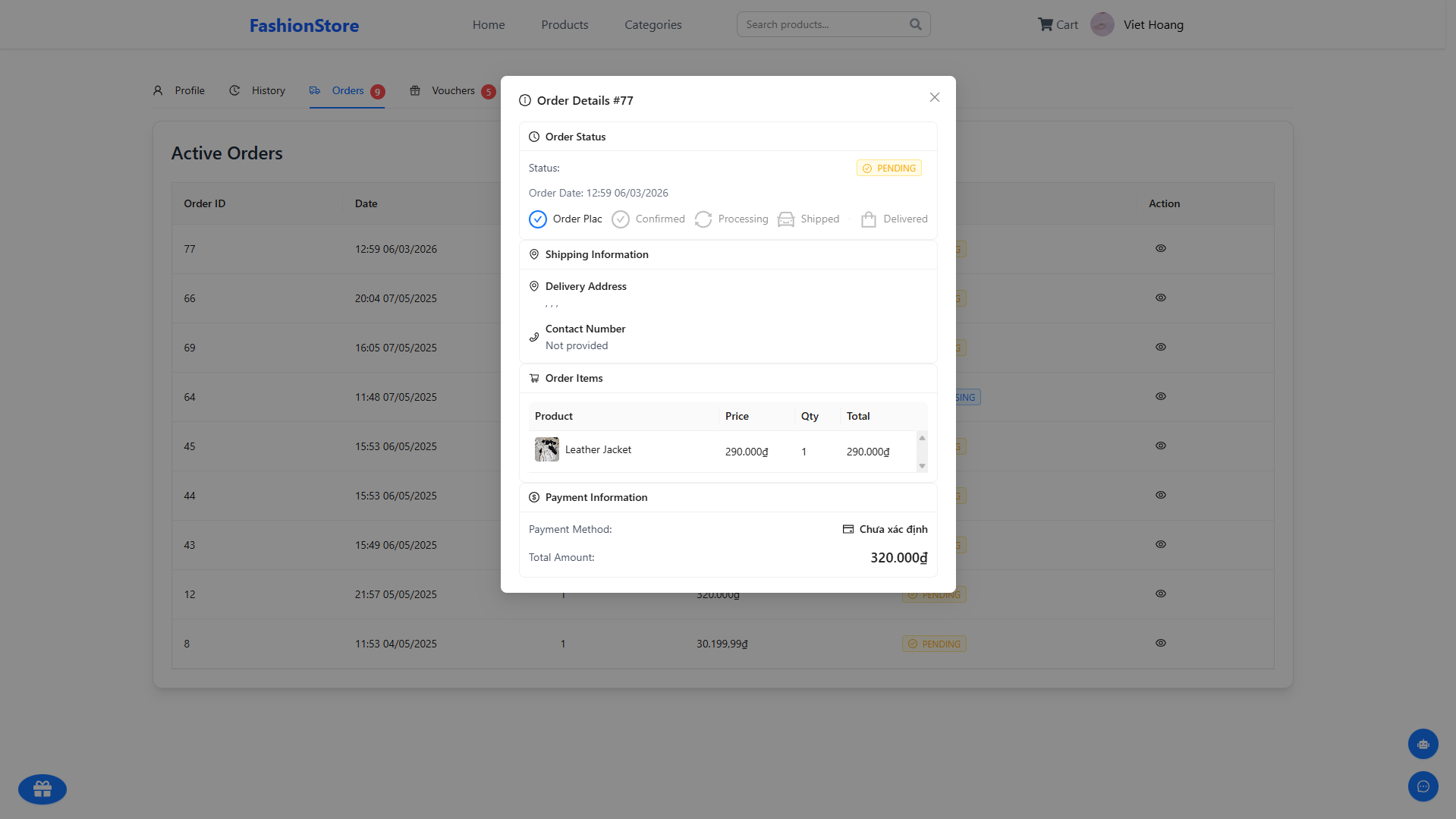 Website Fashionstore gallery 5