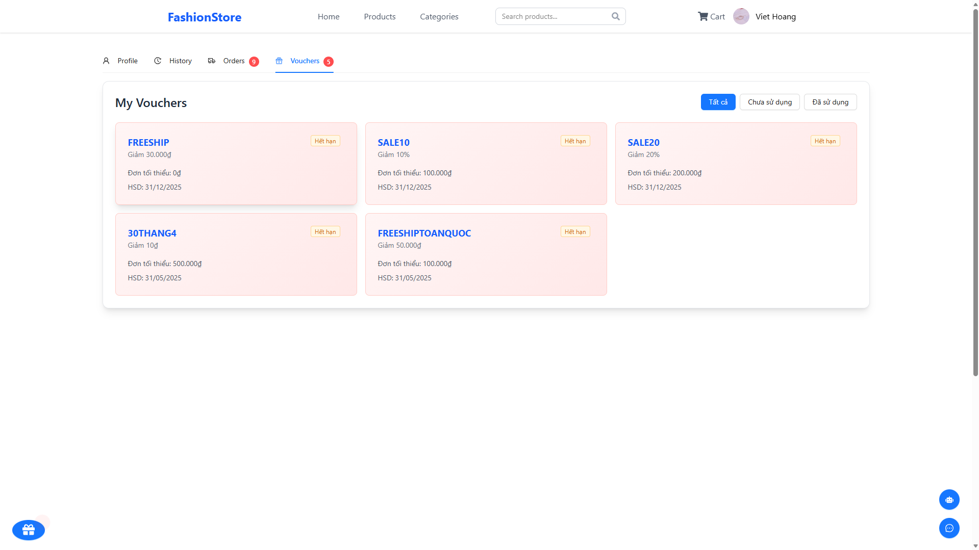 Website Fashionstore gallery 6