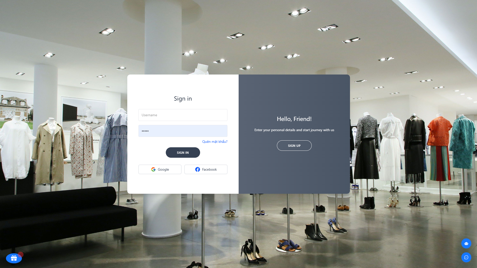 Website Fashionstore gallery 1