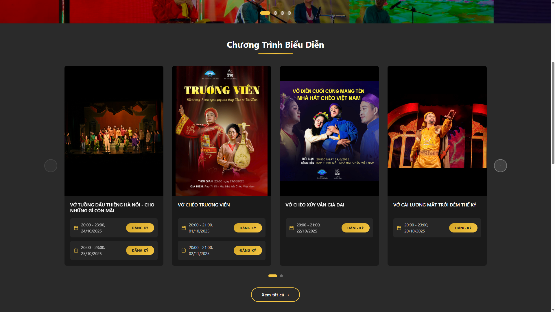 Nhà Hát Kim Mã – Cổng Thông Tin Nghệ Thuật Truyền Thống Việt Nam gallery 1