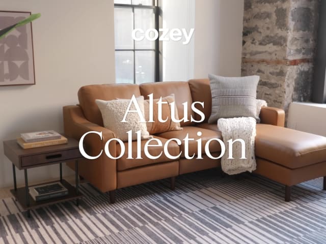 Video showcasing various Altus sofas and sectionals.