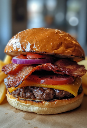 Burger with the Lot