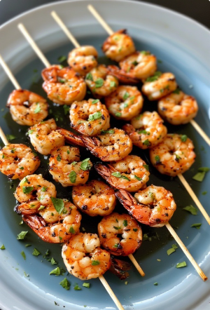 Quick BBQ Prawn Skewers