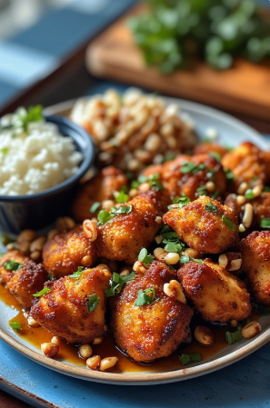 Macadamia Nut Crusted Chicken