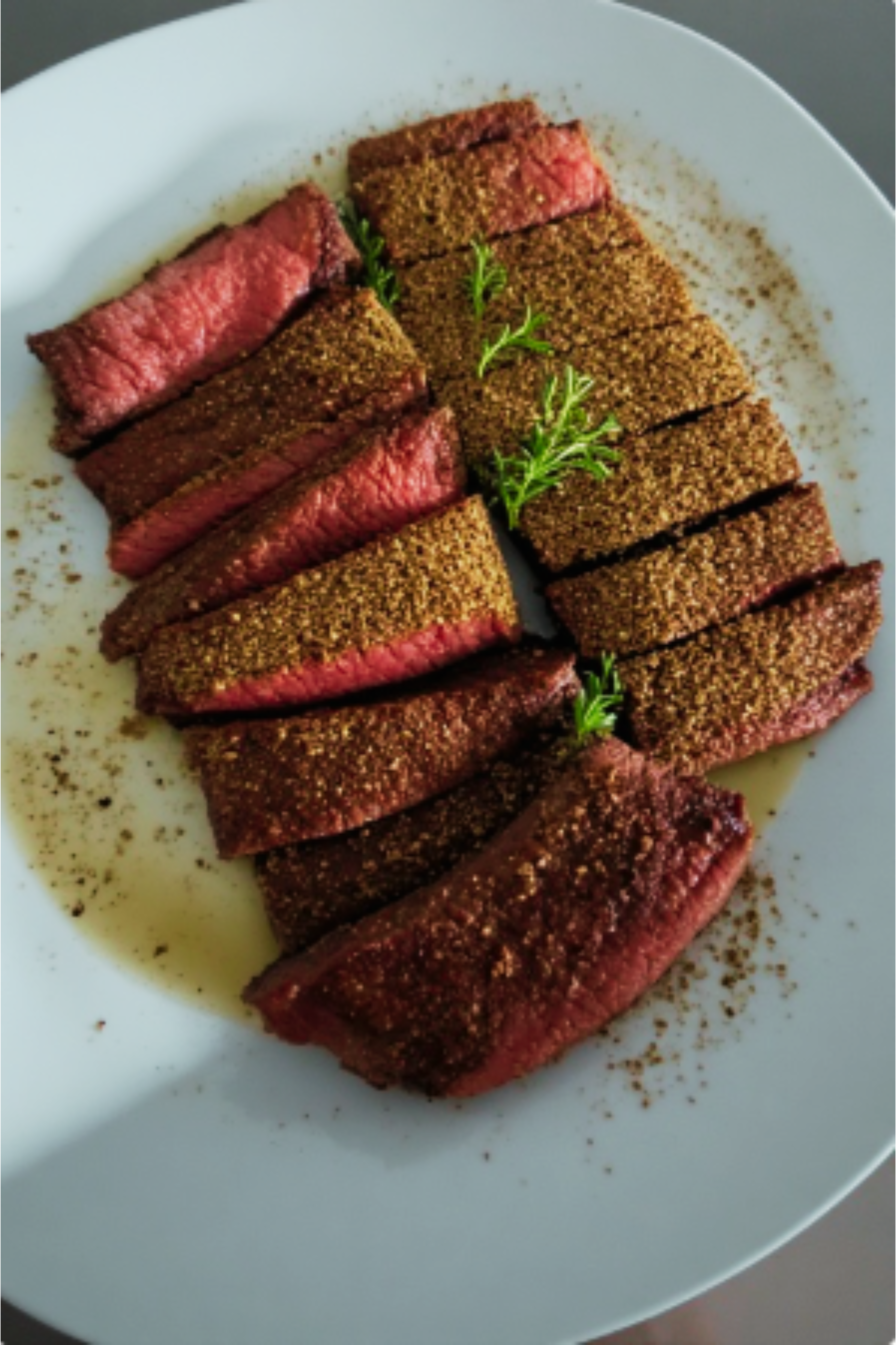 Emu Steak with Pepperberry
