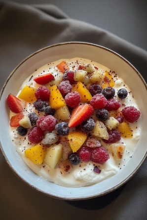 Skyr og ávextir (Skyr and Fruit)