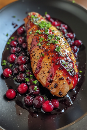 Rjúpa með krækiberja glaze (Ptarmigan with Crowberry Glaze)