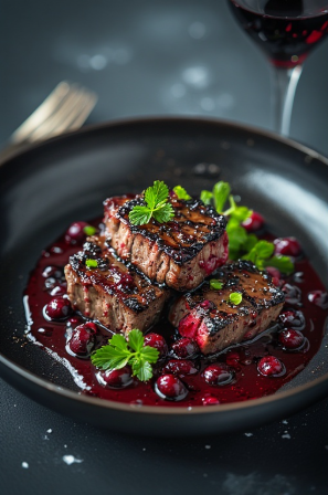 Lamb með krækiberjum (Lamb with Crowberries)