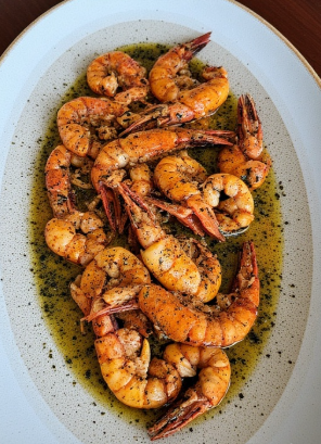 Humar með angelica (Langoustine with Angelica)