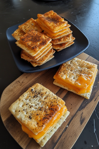 Ostur og kex (Cheese and Crackers)