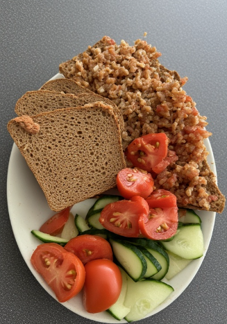 Harðfiskssalat (Dried Fish Salad)