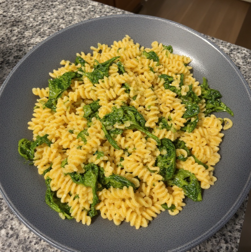 Pasta with Spinach
