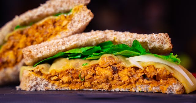 Sliced Chicken Sandwich
