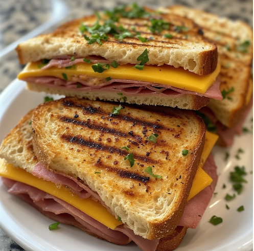 Ham and Cheese Sandwich