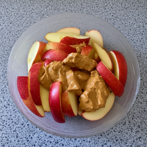 Apple with Peanut Butter