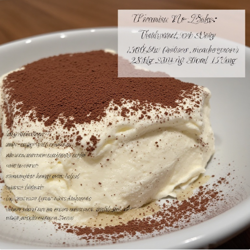 Tiramisu (No-Bake)