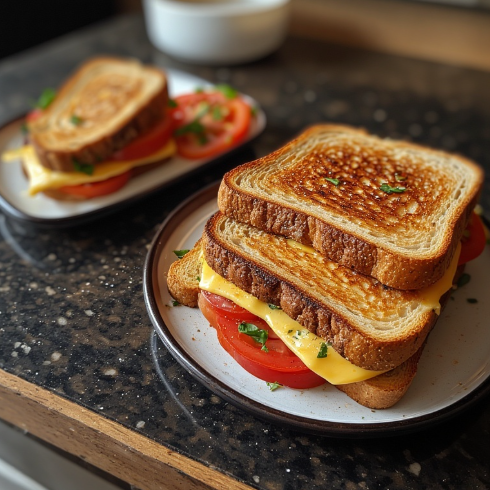Cheese and Tomato Toastie