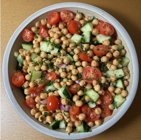 Simple Chickpea Salad