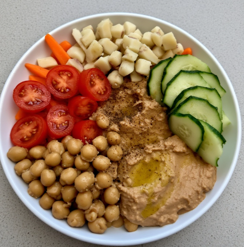 Vegan Hummus Bowl
