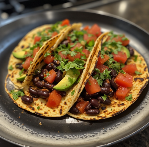 Vegan Black Bean Tacos