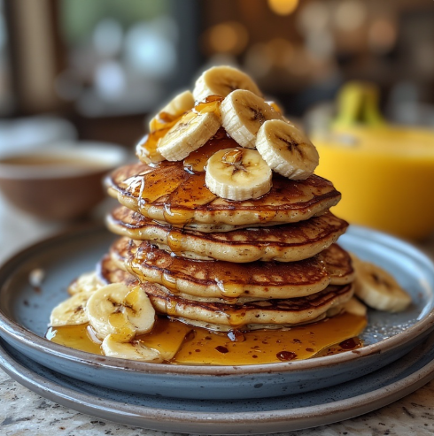 Vegan Banana Pancakes
