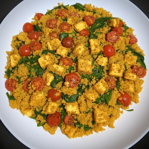High-Protein Tofu Scramble