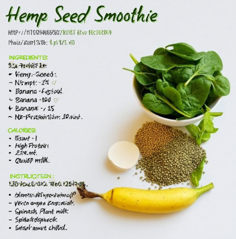 Hemp Seed Smoothie