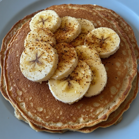 Vegan Banana Pancakes (Street Food Style)