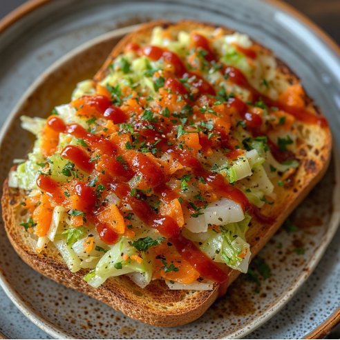 Vegan Gilgeori Toast (Street Food)
