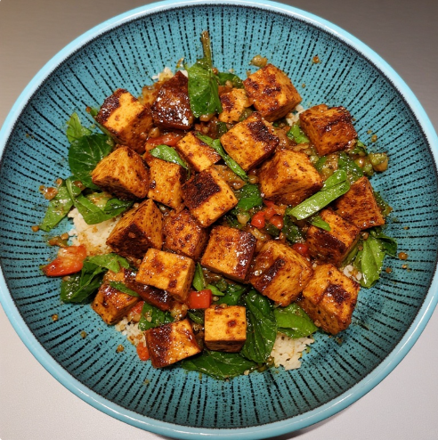 Pad Kra Pao Tofu (Basil Stir-Fry)