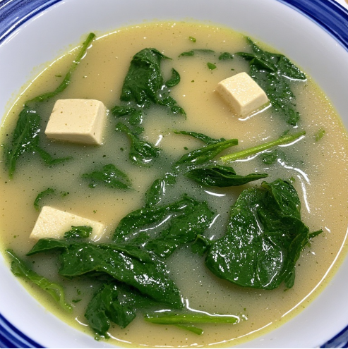 Tom Jued Tofu (Clear Tofu Soup)