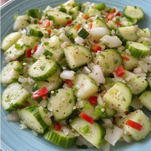Ajad (Cucumber Relish Salad)