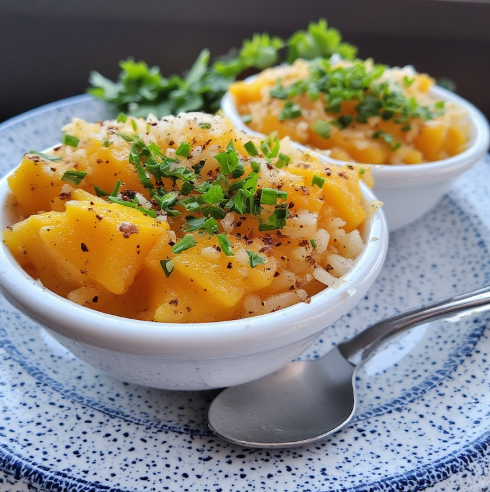 Low-Sugar Mango with Coconut