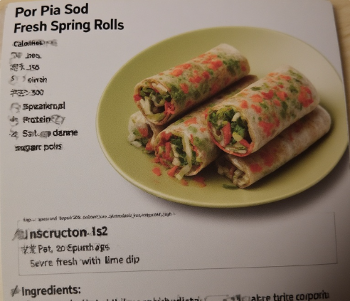 Por Pia Sod (Fresh Spring Rolls)