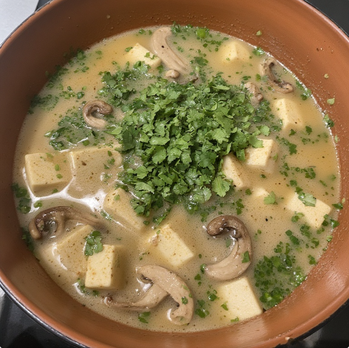 Tom Kha Hed (Coconut Mushroom Soup)