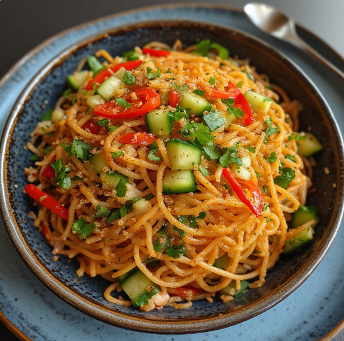Yum Kanom Jeen (Fermented Noodle Salad)