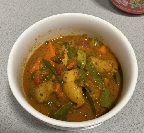 Gaeng Keow Wan Pak (Vegan Green Curry)