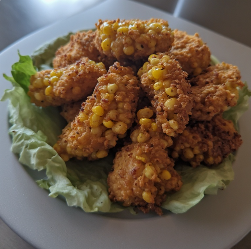 Tod Man Khao Pod (Corn Fritters)