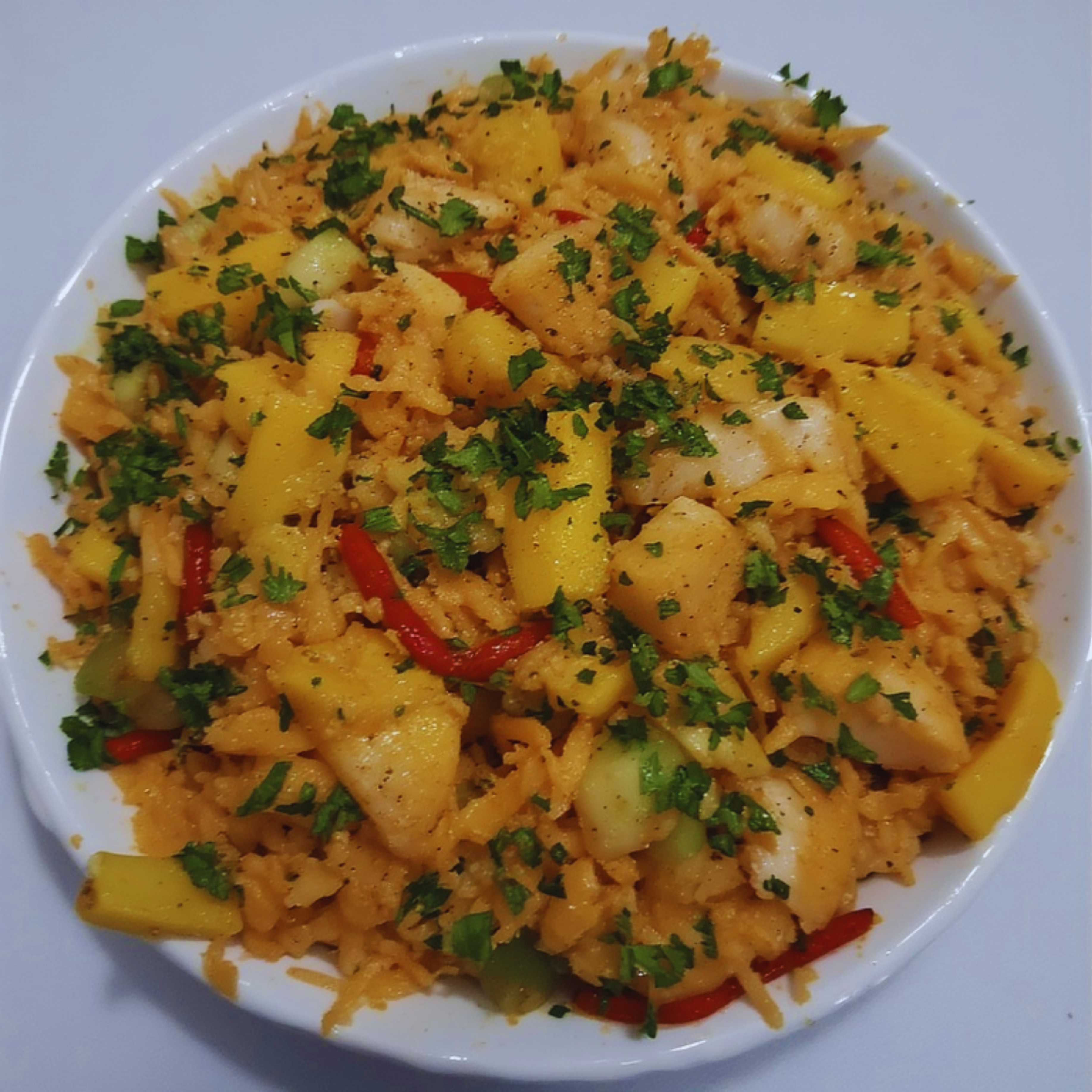 Yum Pla Duk Foo (Crispy Fish Salad)