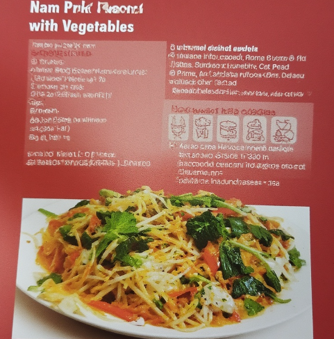 Nam Prik Noom with Vegetables