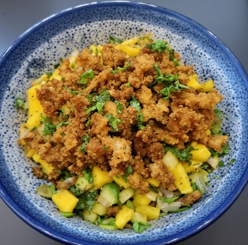 Yum Pla Krob (Crispy Fish Salad)