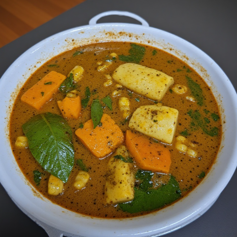 Gaeng Liang Pak (Southern Vegetable Curry)