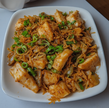 Pla Nueng Khing (Steamed Fish with Ginger)