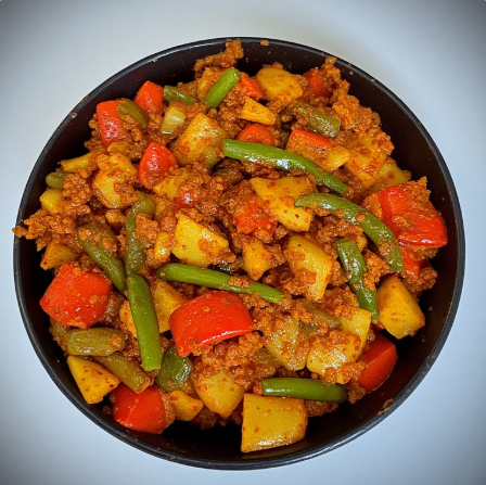 Pad Ped Pak (Spicy Vegetable Stir-Fry)