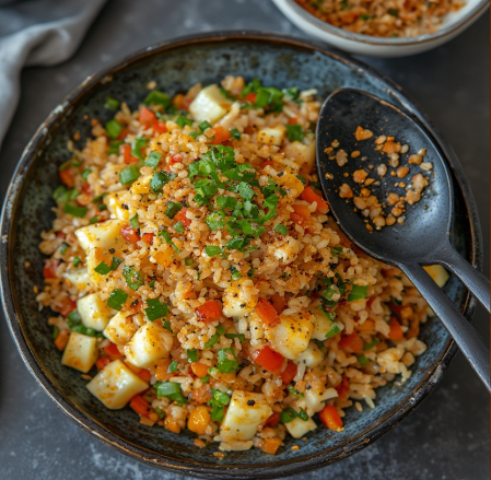 Yum Kai Kem (Salted Egg Salad - Egg-Free Version)