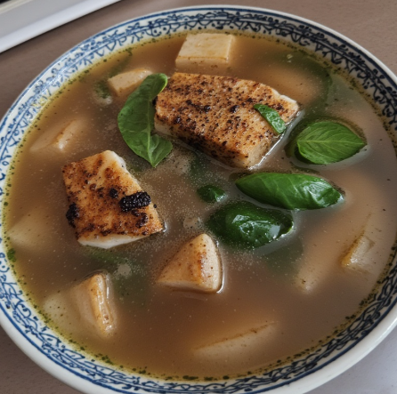 Tom Klong Pla (Smoky Sour Fish Soup)