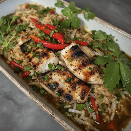 Yum Pla Chon (Snakehead Fish Salad)