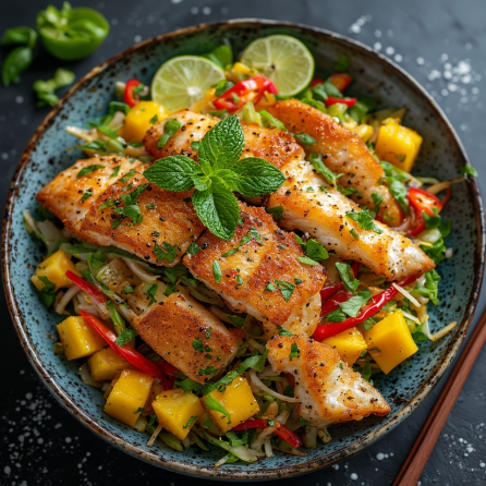 Yum Plaa Salid (Crisp Fish Salad)